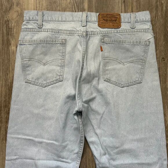 Vintage 90s Levi's 501XX Orange Tab Denim Jeans Size 36X30 - Picture 2 of 7